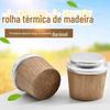 Garrafa de água quente rolha de garrafa de madeira doméstica plugue de madeira universal rolha de garrafa quente rolha de chaleira rolha de garrafa de água fervente Cortiça Cortiça