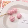 Color Macarrón Cuentas Acrílicas de Helado Llavero Colgante Hecho a Mano Accesorios Cadena para Teléfono Móvil Material