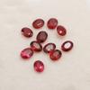 Rubi Natural Não Queimado Vermelho Sangue de Pombo Forma de Ovo Forma de Coração Birmanês Joia de Alta Qualidade Anel com Incrustação Superfície Fábrica Atacado