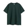 Camiseta Peso Pesado Algodão Puro 260g Logotipo Estampado Personalizado Marca Tendência Solta Ombro Caído Manga Curta Feita Sob Medida Roupas de Trabalho para Grupo Camiseta