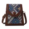 Bolso Pequeño Retro de Moda para Mujer, Bolso de Hombro Cruzado Popular Estilo Coreano de Este Año, Nuevo Bolso para Teléfono Móvil Invierno 2023