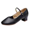 Zapatos de Baile Plateados de Piel Suave y Suela Blanda para Adulto Tacón Medio Zapatos de Baile Cuadrado para Mujer Zapatos de Baile Rojos para Mujer Zapatos de Baile de Salón para Mamá