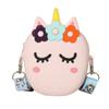 Bolsa de Silicone Infantil Desenho Animado Bolsa de Ombro Único Transversal 2020 Nova Versão Coreana Bolsa Porta-Moedas Acessório Atacado Fofa e Divertida