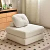 Sofá Pequeno Mochi Popular Sofá de Andar Único Sofá Preguiçoso Sofá Reclinável Sala de Estar Sofá para Espaço Pequeno Sofá de Casal