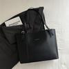 Bolsa Feminina Grande Capacidade 2024 Nova de Alta Qualidade Portátil de Ombro Bolsa Tote para Alunos Universitários Aula Trabalho