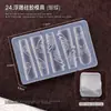 Libro Rojo Explosiones Manicura Molde de Relieve 3D Molde de Silicona Flor de Hielo Dibujos Animados Lazo Cinta Molde Estéreo DIY