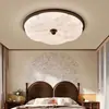 Luminária de Teto Estilo Europeu para Quarto Principal, Sala de Estudo, Antiga Retrô para Proteção Ocular, Luminária Redonda Estilo Antigo, Nova Luminária de Quarto Estilo Chinês
