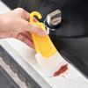 Raspador de Silicone para Cozinha Lâmina de Limpeza Raspador de Manchas de Óleo Escova para Lavar Panelas Limpador de Grãos de Arroz para Panela de Arroz com Arroz Queimado Artefato