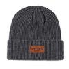 Gorro de lana de punto cálido para hombre y mujer, jersey de buen ajuste y de estilo europeo y americano, nuevo y transfronterizo.