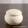 Pequeno mini pote de cerâmica para chá, frasco de creme labial, pote para pomada, pílulas, bálsamo cosmético, armazenamento de pó, pote selado