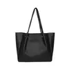 Bolsa Grande de Comercio Exterior 2026 Nuevo Estilo Coreano Moda Bolso Tote Color Sólido Gran Capacidad Bolso de Hombro Cruzado para Mujer