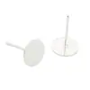 Accesorios Materiales DIY Monturas para Pendientes de Oro de 18 Quilates Accesorios para Pendientes Hechos a Mano Monturas para Pendientes con Argolla Monturas para Pendientes de Perlas Pines para Pendientes