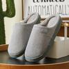 Chinelos de Algodão Cixi para Mulheres, Uso Doméstico na Primavera, Outono e Inverno, Sapatos Antiderrapantes para Interior, Sola Grossa, Quentes para Casa, Casal, Homens
