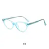 Nuevas Gafas Graduadas Estilo Europeo y Americano Ojo de Gato con Filtro de Luz Azul, Montura Elástica de Alta Gama y Diseño Versátil