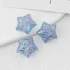 [Luminoso] Años Dorados 1.5 Patrón de Agujero Recto Estrella de Cinco Puntas Cadena Luminosa Transparente de Cuentas Paquete de Materiales para Bricolaje