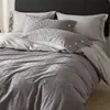 2026 Novo Modelo Versão 100A Versão 60X16B S50 Contagem Algodão de Fibra Longa Roupa de Cama Jacquard Espesso Conjunto de Quatro Peças com Botões