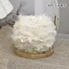Hilo de mohair mezclado a mano con textura de pelo, hilo especial para bolsos de bricolaje, color caramelo, suave para sombreros hechos a mano, hilo para suéteres de ganchillo