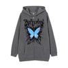 Suéter con Cremallera de Mariposa Gótica para Hombre Transfronterizo 2022 Serie Punk Nicho Sudadera Chaqueta Cardigan Tendencia Callejera