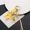 Cuerda Trenzada Creativa de Colores Colgante de Estrella Corazón de Acrílico Lanyard para Teléfono Llavero Cuentas Joyería DIY