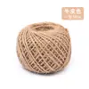 Corda de Cânhamo DIY Tecelagem Manual Fio de Cânhamo Decoração Criativa para Ambiente de Jardim de Infância Parede Corda Grossa Amarração Corda Fina Colorida de Cânhamo