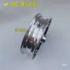 Cubo de Roda de Triciclo Elétrico Aro de Roda Dianteira Aro de Alumínio Aro de Aço Aro a Vácuo Cubo de Roda Dianteira 3.00-8 Roda com Freio a Tambor