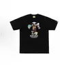 Camiseta de manga corta Bape estilo coreano transfronteriza, nueva co-marca Sanrio, caricatura linda, corte holgado, al por mayor