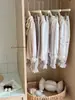 8035 Conjunto de Pijama de Outono para Meninas 2026 Novo Roupa de Casa Infantil de Manga Longa e Calça Comprida com Gola de Renda de Camada Dupla