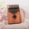 Piano de Pulgar Kalimba 17 Tonos 21 Tonos Piano de Cinco Dedos para Niñas Principiantes Instrumento Musical de Cristal Piano de Pulgar de Tablero Único