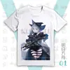 Camiseta de Anime Arknights Emoticono Modal Manga Corta Una Pieza Dropshipping