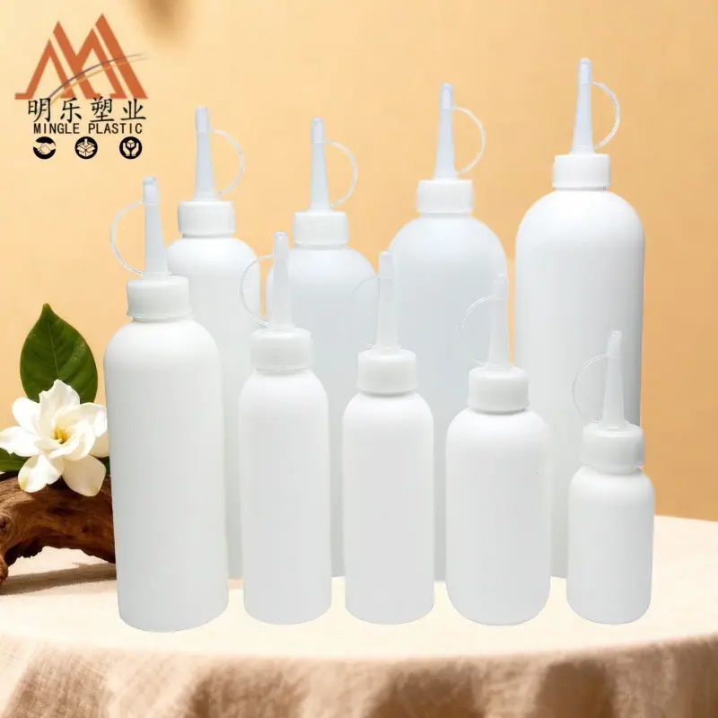 60ML-500ML圆肩瓶-3带环尖嘴盖