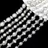 Cadena de perlas, accesorios de bricolaje, cadena de garras, accesorios, taladro de garra cosido a mano, accesorios para prendas, cadena de diamantes de imitación, decoración de vestidos, cadena de diamantes