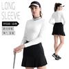 Ropa de golf PGM para mujer, camiseta deportiva ajustada de otoño, estilo deportivo cálido