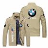Chaqueta Estándar para Coche de Comercio Exterior Transfronterizo Europeo y Americano con Estampado, para Hombre, Cuello Vertical, Color Sólido, Ropa Exterior de Negocios, Chaqueta Casual, Chaqueta Juvenil