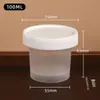 Tazas Agrupadas de Gelatina de Hierbas, Yogur, Frascos de Té con Leche de Pera Horneada, Pudín, Postres de Agua de Azúcar con Frutas, Cajas de Empaque para Helados