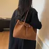 Bolso de Mano Nuevo y Sencillo de Verduras para Mujer, Bolso de Hombro Versátil de Alta Gama, Bolso Tote de Moda de Nicho de Gran Capacidad