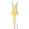 Amazon Transfronteiriço Novo Vestido Moda Renda Sexy Decote em V Costura na Cintura Alça Vestido Evasê