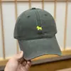 Boné de Baseball Bordado Novo Estilo Coreano com Top Macio, Boné Esportivo Unissex com Aba Larga Profunda, Efeito Emagrecedor do Rosto, Boné Tendência Protetor Solar