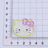 Acessórios de Gato Kt com Laço de Gelatina Acrílica Transparente Fofo Médio Material para Headdress DIY Manual Adesivo para Capa de Celular