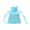 Bolsas Prontas de Cetim com Cordão para Perucas, Sacos de Embalagem para Armazenamento à Prova de Poeira, Bolsas de Presente de Cetim e Seda para Joias, Lenços de Seda