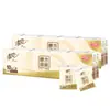 Papel de Lenço Qingfeng, Lenço de Polpa de Madeira Natural, Pacote Pequeno com 8 Folhas, 10 Pacotes, Guardanapos Portáteis, Lenços de Papel Sanitários, Papel de Lenço
