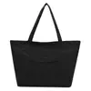 Bolsa Tote de Nylon Impermeável Estilo Japonês Artístico Pequena Fresca e Leve Casual Versátil Grande Capacidade Bolsa de Estudante Bolsa de Compras para Mulheres