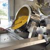Línea de producción de palomitas de maíz con sabor a chocolate, máquina automática de palomitas de maíz, máquina de palomitas de maíz con calentamiento electromagnético grande