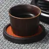 Alfombrilla para té alfombrilla para taza alfombrilla para taza de té ceremonia del té portavasos de té kung fu portatazas de té accesorios para juego de té kung fu accesorios para ceremonia del té