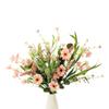 Girassol rosa lavanda flor artificial corte fabricantes design decoração para casa buquê de mão para casamento