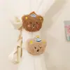 Estilo Coreano Estilo Ins Oso Lindo Cortina para Habitación Infantil Correa Cuerda Mosquitero Amarre Cuerda de Amarre para Parasol de Coche