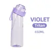 Taza de Fragancia Anillo Juguetón Taza de Agua Hervidor para Deportes al Aire Libre 0 Azúcar 0 Caloría Sabor Fragante Botella de Agua con Anillo En Stock Venta Directa de Fábrica