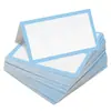 Cartão de Mesa com Moldura Colorida Amazon Mais Vendido Cartão de Assento Casamento Cartão de Nome Ebay, Wish Decoração de Mesa Pequena Tenda