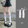 Meias jk meias de cano médio femininas verão estilo universitário ins moderno Coreia do Sul meias de tira meias até o meio da panturrilha leggings girly soft girl