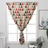 Cortinas Pequeñas Blackout Minimalistas Geométricas con Cinta Mágica Pegatinas de Letras, Hechas a Medida, Sin Taladro, Cortinas de Exportación, Nuevo Producto Dropshipping de Temu