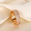 Anillo de Lujo Ligero de Moda Coreana Tendencia en Tiktok con Microincrustaciones de Diamante y Madreperla para Mujer con Acabado de Alta Gama Que No Se Desvanece